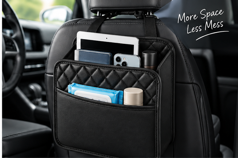 SeatVault Quilted Backseat Organizer